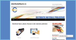 Desktop Screenshot of distributieflyere.ro